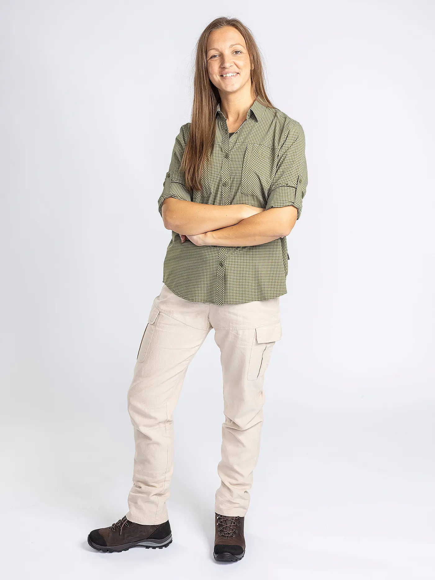 PINEWOOD | Damen Bluse Insect Safe | dunkelgrün
